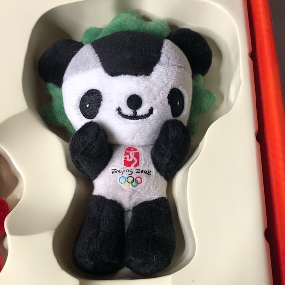 Mint 2008 Beijing Olympic Set Of Plush 7” Dolls - Picture 8 of 11